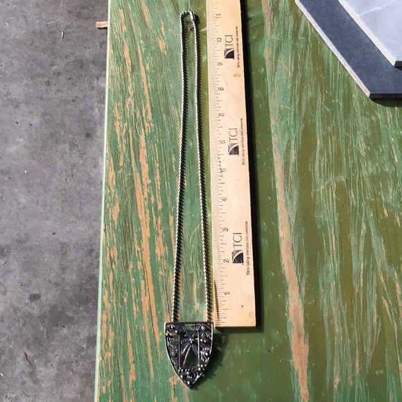 Sterling Silver Palm Tree Pendant with Chain - Picture 5 of 6